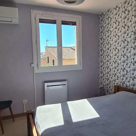 Apartment 3 Pieces Climatise, Terrasse, 6 Couchages, Parking Prive, Animaux Admis - Fr-1-326-673