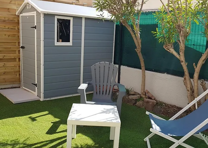 Appartement 3 Pieces Climatise, Terrasse, 6 Couchages, Parking Prive, Animaux Admis - Fr-1-326-673 Marseillan (Herault)